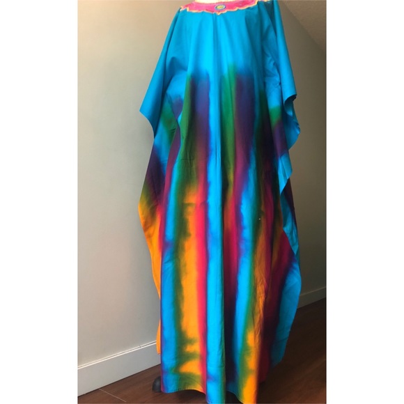 African print tie and dye bubuu/kaftan - Picture 1 of 3
